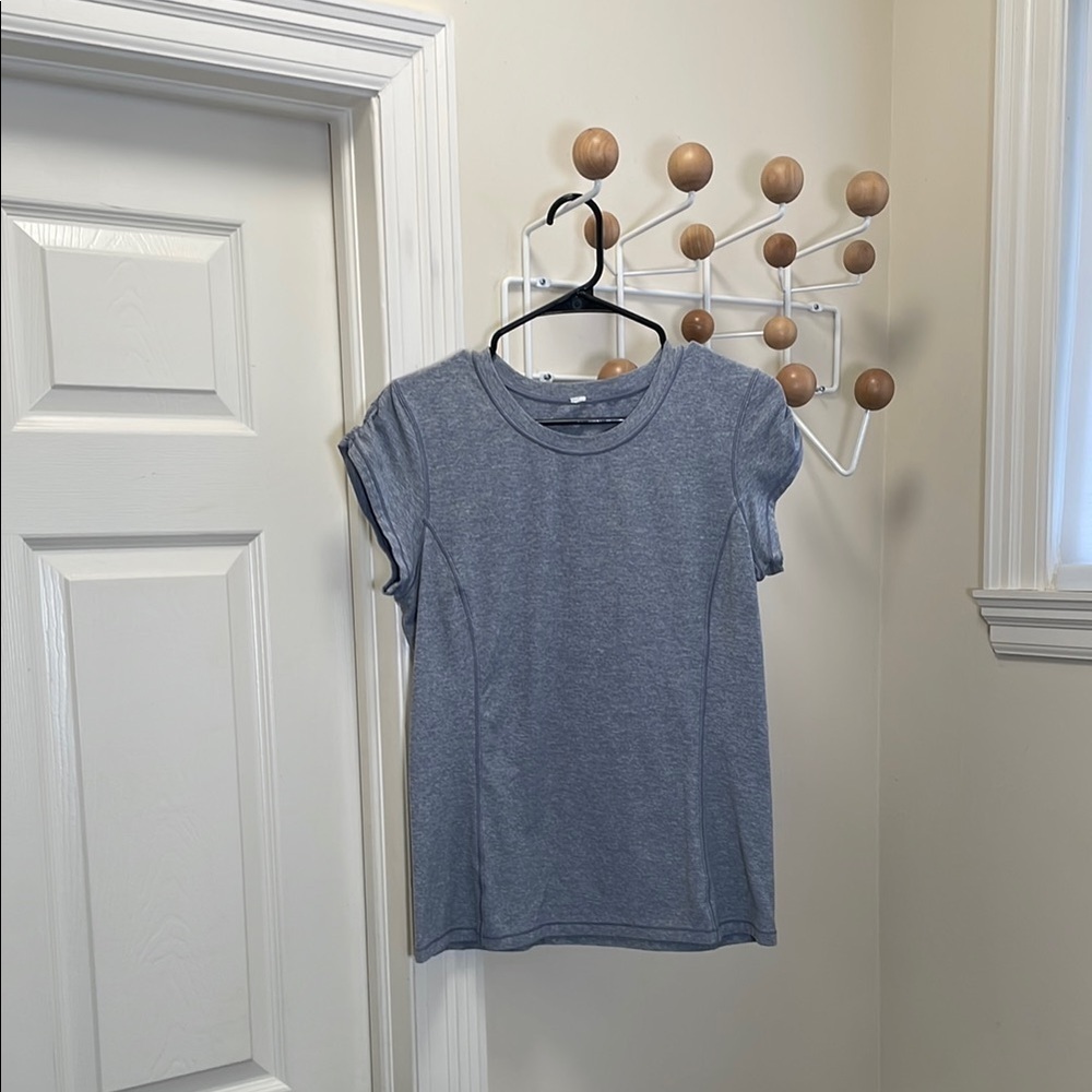 Lululemon - Classic Short Sleeve Athletic Top - Grey - XS